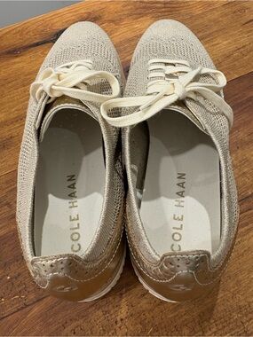 Women’s Cole Haan Grand City Platform Stitchlite Oxford Sneakers size 10B